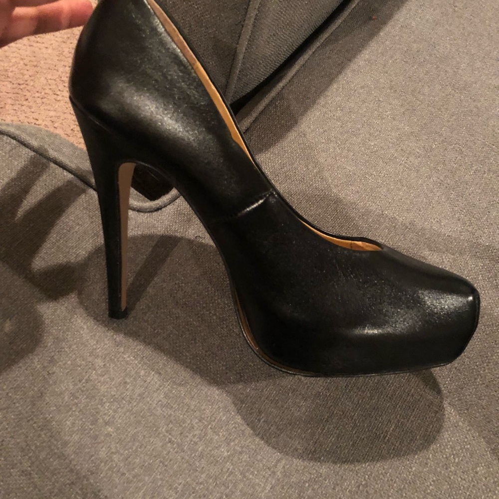 4”Black Heels